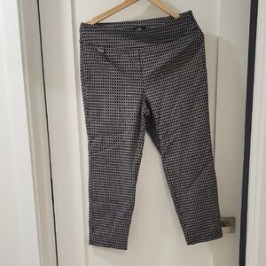 Premise Black and White Patterned Pants